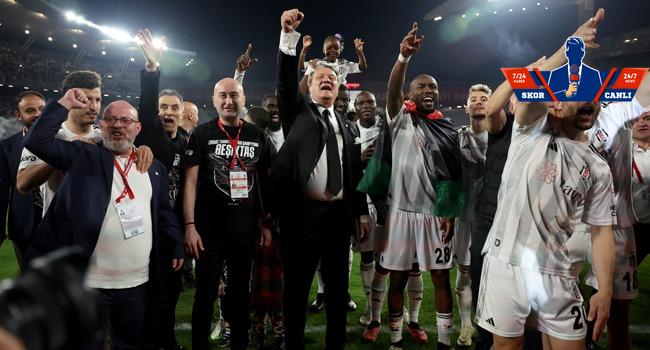 Beşiktaş'ın eleştiri yağmuruna tutulan yıldızı, Türkiye Kupası'nı getirdi! Al-Musrati'den hayat öpücüğü