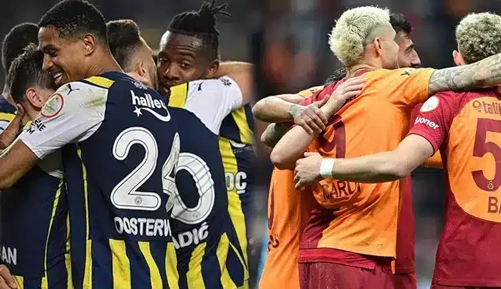 Şampiyonluk yarışı alev alev yanıyor! Galatasaray ve Fenerbahçe’nin maçlarının ilk yarıları sona erdi!