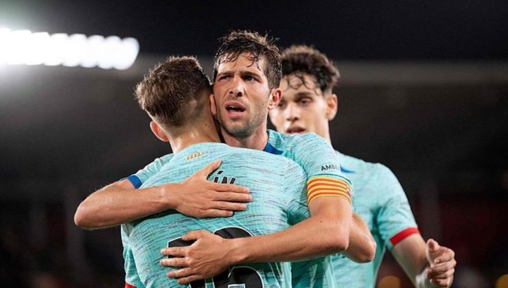 Almeria 0-2 Barcelona MAÇ SONUCU-ÖZET Barcelona deplasmanda kazandı!