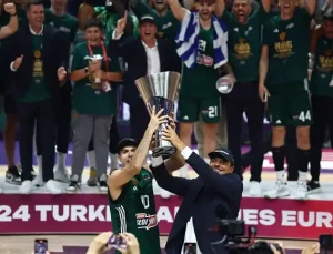 EuroLeague’de şampiyon Ergin Ataman’lı Panathinaikos! Real Madrid – Panathinaikos maç sonucu: 80-95