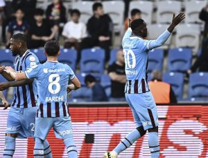 Başakşehir 0-1 Trabzonspor MAÇ SONUCU-ÖZET Trabzonspor üçüncülüğü garantiledi!