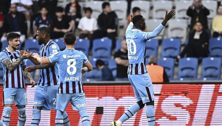 Başakşehir 0-1 Trabzonspor MAÇ SONUCU-ÖZET Trabzonspor üçüncülüğü garantiledi!