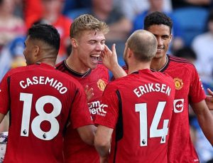 Brighton 0-2 Manchester United MAÇ SONUCU – ÖZET ManU ligi galibiyetle tamamladı!