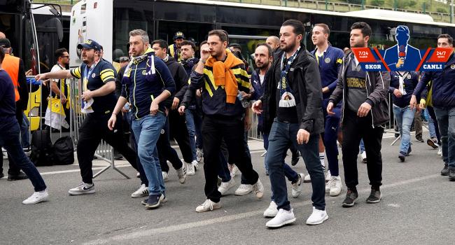 Fenerbahçeli taraftarlar, RAMS Park’ta