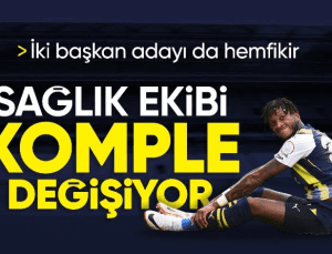 Fenerbahçe, sağlık ekibinde değişikliğe gidiyor