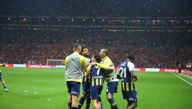 Galatasaray 0-1 Fenerbahçe MAÇ SONUCU-ÖZET Dev derbinin kazananı F.Bahçe!