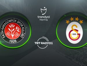 Galatasaray Karagümrük deplasmanında