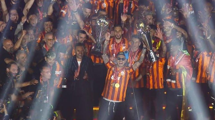 Galatasaray’ın şampiyonluk günü böyle geçti