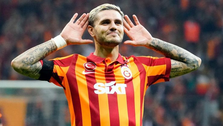 Galatasaray’da Icardi fırtınası: Dzeko’yu geçti, gol kralı oldu!