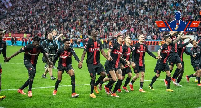 Leverkusen 59 yıllık rekoru kırmak için sahaya çıkacak