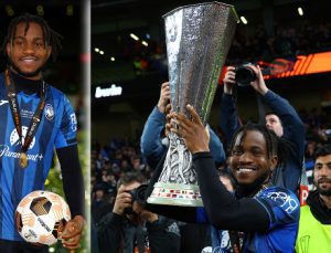 Lookman, UEFA tarihine geçti