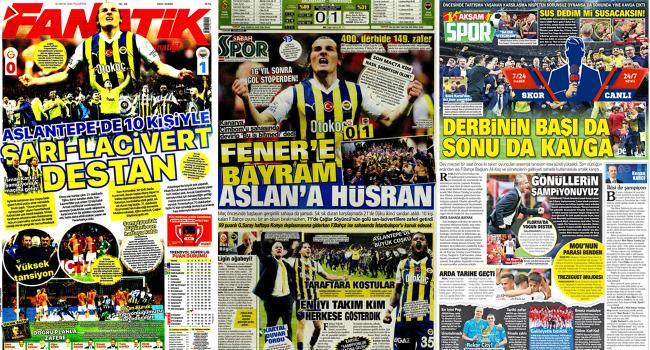 "Fener’e bayram Aslan’a hüsran"