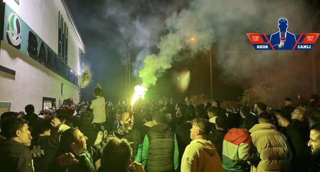 Sakaryaspor’a coşkulu karşılama