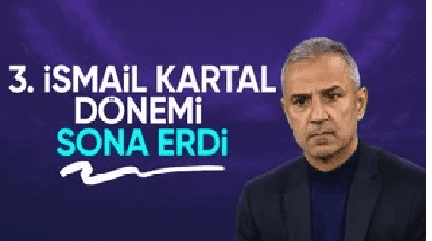 Fenerbahçe’de İsmail Kartal dönemi sona erdi