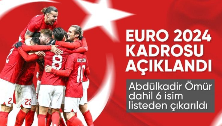 A Milli Takım’ın EURO 2024 kadrosu belli oldu