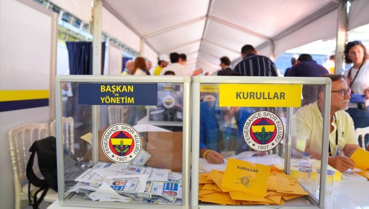 Fenerbahçe başkanlık seçiminde rekor oy kullanıldı
