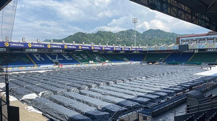 Çaykur Rizespor’da stadyum zemini değişiyor