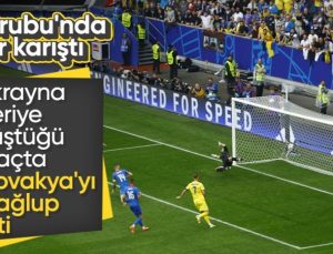 Ukrayna geriye düştüğü maçta Slovakya’yı mağlup etti