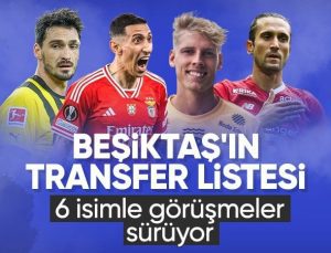 Beşiktaş’ta Friedel açıkladı! Di Maria ve Hummels dahil 6 futbolcu listede