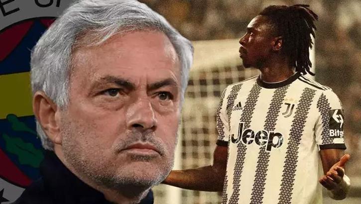 İtalyan basını son dakika bombasını patlattı! Jose Mourinho istedi Fenerbahçe Moise Kean için devreye girdi