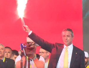 Ali Koç meşaleyi yaktı: “Fenerbahçe çağı başlıyor”