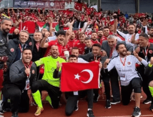 Ampute Milli Futbol Takımımız, Avrupa şampiyonu! Üst üste 3. kez…