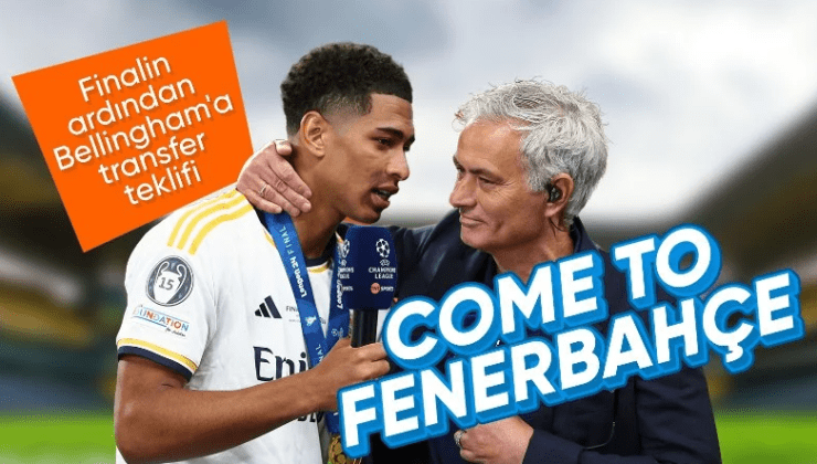 Jose Mourinho’dan Jude Bellingham’a: Come to Fenerbahçe!