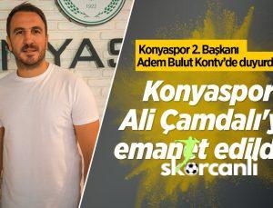 Konyaspor’da Ali Çamdalı imzayı attı