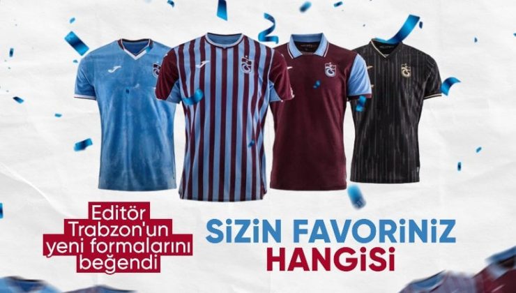Trabzonspor yeni sezon formalarını tanıttı