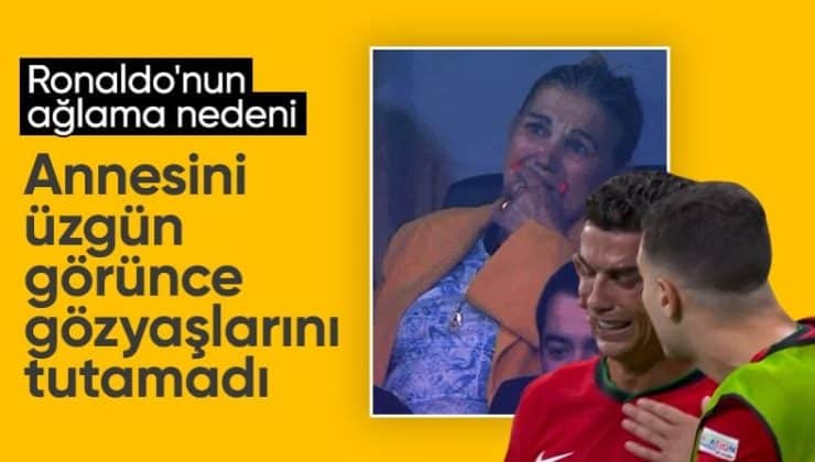 Cristiano Ronaldo’nun gözyaşlarını tutamamasının sebebi belli oldu