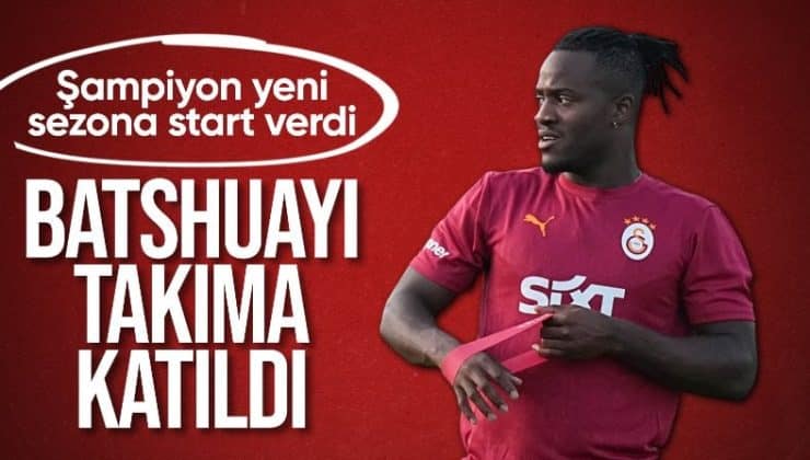 Galatasaray yeni sezon öncesi ilk antrenmanını Kemerburgaz’da yaptı