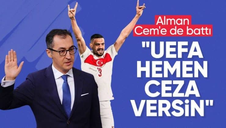 Cem Özdemir, Merih Demiral’ın gol sevincini hedef aldı