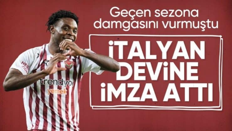 Hatayspor, Dele-Bashiru’yu Lazio’ya kiraladı