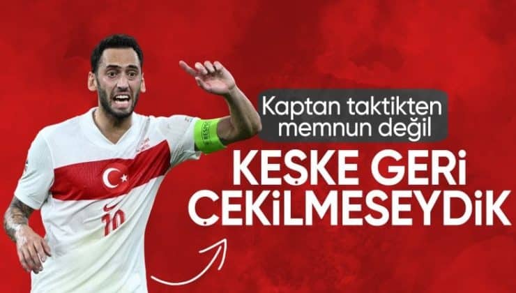 Hakan Çalhanoğlu: Keşke geri çekilmeseydik