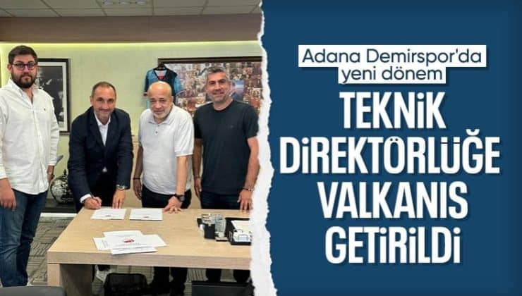 Adana Demirspor’un yeni teknik direktörü Michail Valkanis oldu