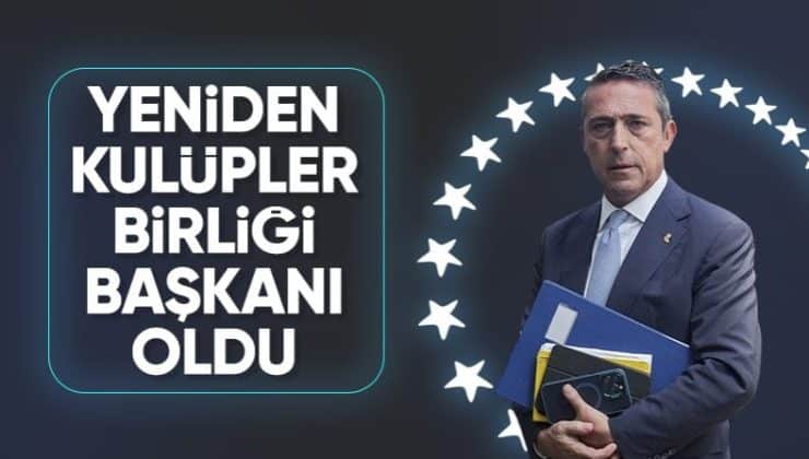 Kulüpler Birliği Başkanı Ali Koç oldu