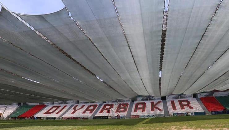 Diyarbakır Stadyumu'nda  hummalı çalışma! 1.Lig'e hazırlanıyor