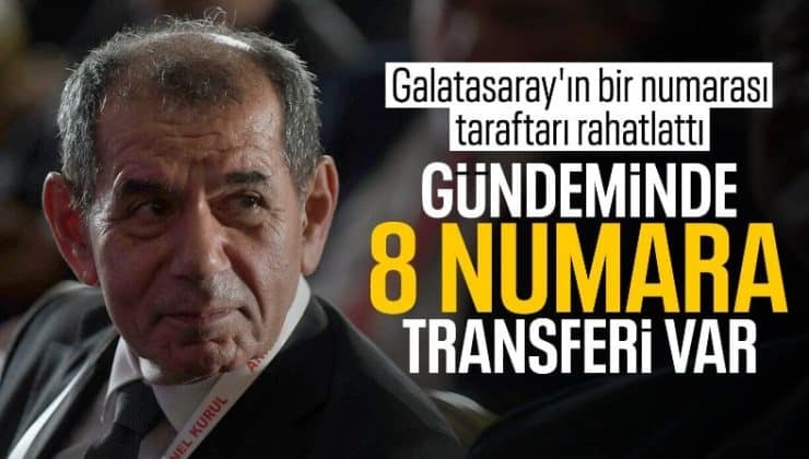 Dursun Özbek’ten transfer açıklaması: Gündeminde 8 numara var…