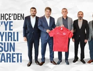 Fenerbahçe’den TFF Başkanı İbrahim Hacıosmanoğlu’na ziyaret