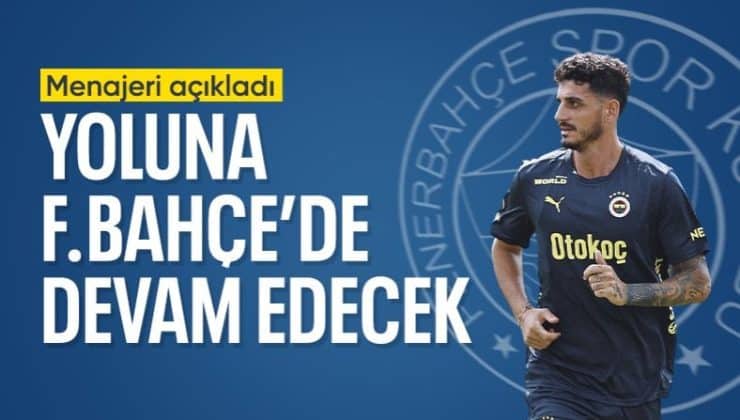 Menajeri açıkladı! Samet Akaydin, Fenerbahçe’de kalıyor