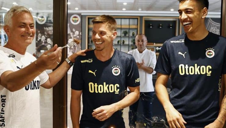 Fenerbahçe'de keyifler yerinde! Zajc ve İrfan Can Eğribayat'ın doğum günü kutlandı
