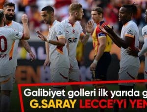 Galatasaray-Lecce Maç Özeti