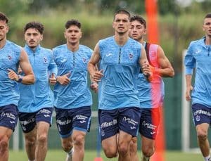 Trabzonspor’un Macaristan kampında oyunculara dayanıklılık testi