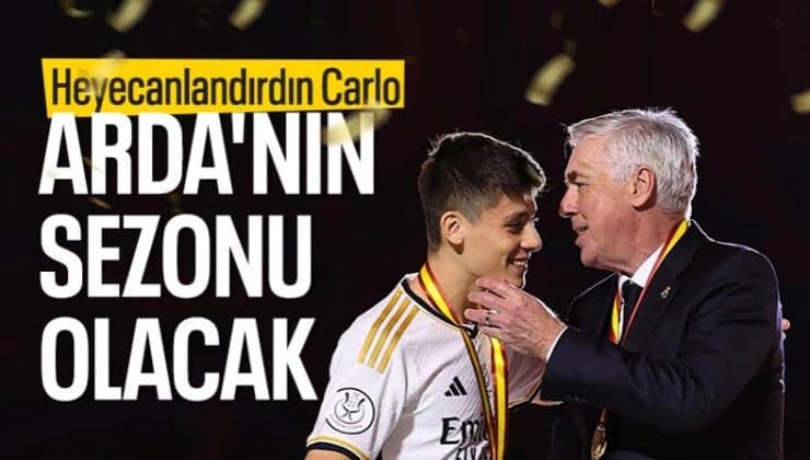 Carlo Ancelotti’den Arda Güler sözleri: Daha büyük bir rolü olacak