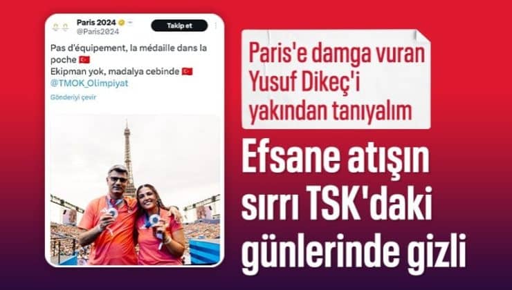 Ülkemizi Paris 2024 Olimpiyat Oyunları’nda temsil eden Yusuf Dikeç kimdir? Nerelidir? Mesleği nedir?