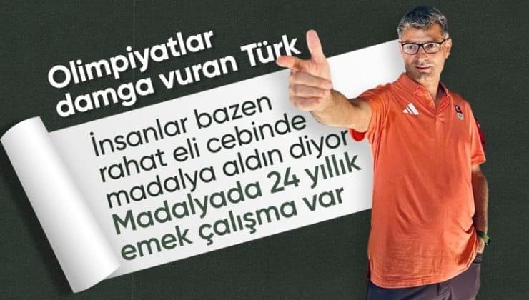 Yusuf Dikeç: Madalyada 24 yıllık çalışma ve emek var