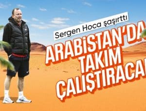 Sergen Yalçın’dan sürpriz karar! İki yıllık sözleşme imzalayacak…