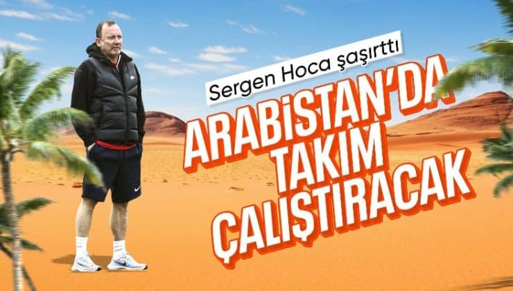 Sergen Yalçın’dan sürpriz karar! İki yıllık sözleşme imzalayacak…