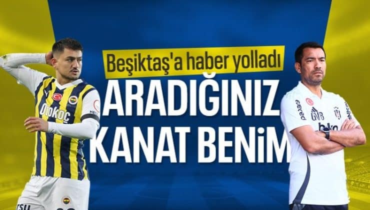 Cengiz Ünder, Beşiktaş’a haber yolladı