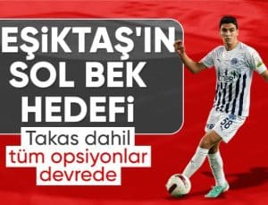 Beşiktaş, sol beki Süper Lig’de buldu! Genç futbolcu için tüm opsiyonlar devrede